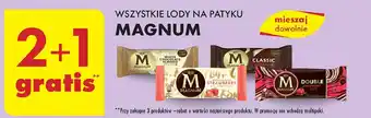Lód raspberry Algida Magnum Double