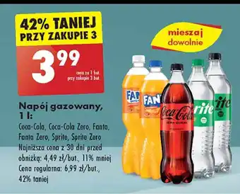 Biedronka Napój pomarańczowy Fanta oferta