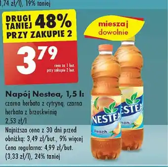 Biedronka Napój peach Nestea oferta