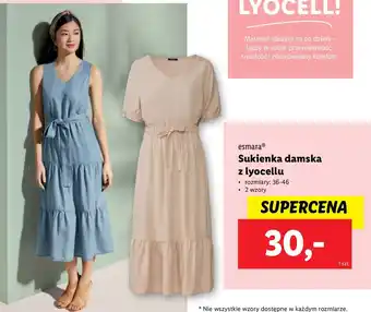 Lidl Sukienka damska Esmara oferta