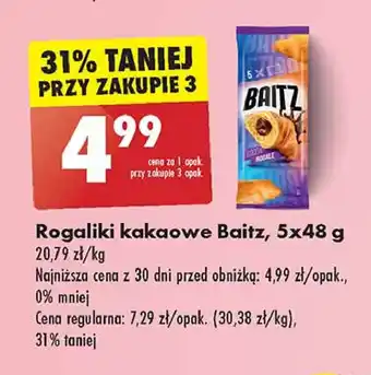 Biedronka Rogaliki kakaowe Baitz oferta