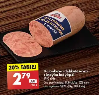 Biedronka Golonkowa delikatesowa z indyka Indykpol oferta