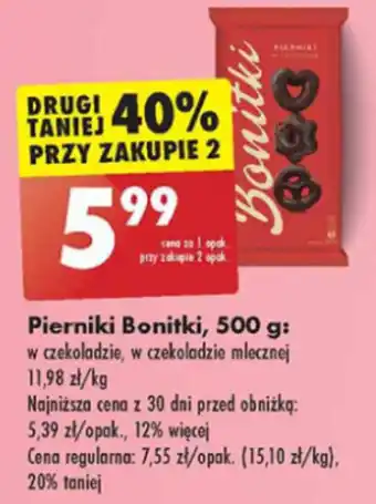 Biedronka Pierniki Bonitki, 500 g oferta