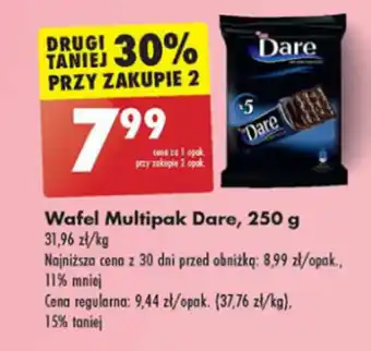 Biedronka Wafel Multipak Dare, 250 g oferta