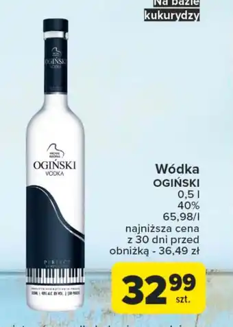 Carrefour Wódka Ogiński oferta