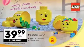 Biedronka Pojemnik LEGO oferta