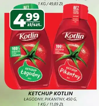 Top Market KETCHUP KOTLIN ŁAGODNY, PIKANTNY, 450 G oferta