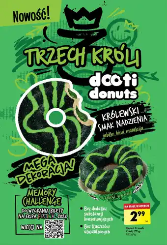 Biedronka Donut Trzech Króli, 72 g oferta