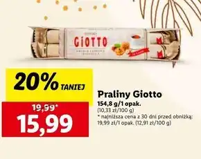 Lidl Praliny Giotto oferta