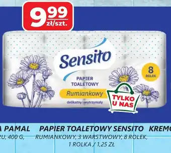 Top Market PAPIER TOALETOWY SENSITO 8 rolek oferta