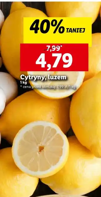 Lidl Cytryny oferta