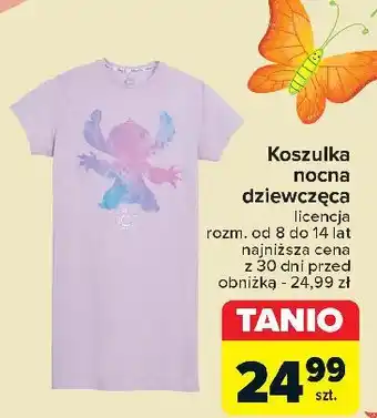 Carrefour Koszulka nocna 8-14 lat oferta