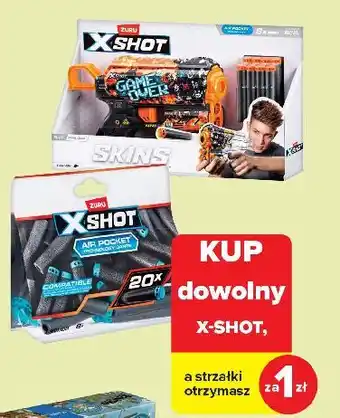 Carrefour Wyrzutnia skins Xshot oferta