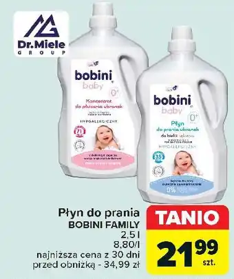 Carrefour Płyn do prania ubranek dziecięcych Bobini Baby oferta