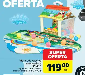 Carrefour Mata edukacyjna Lionelo oferta