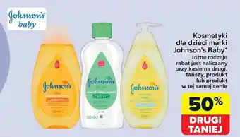 Carrefour Szampon łagodny z pompką Johnson's Baby oferta