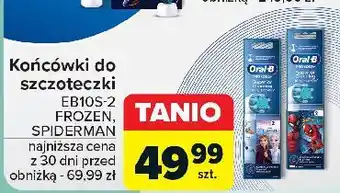 Carrefour Końcówki do szczoteczki spider-man Oral-B Stages Power oferta