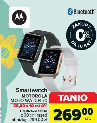 Carrefour Smartwatch 70 Motorola oferta