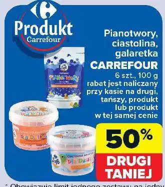 Carrefour Galaretka do kąpieli pomarańczowa Carrefour Soft oferta