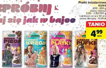 Carrefour Płatki choco piegi Bakalland oferta