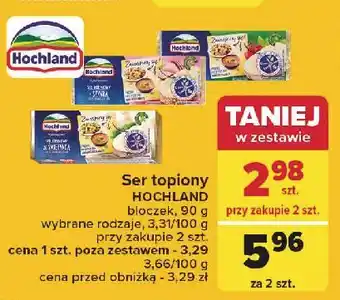 Carrefour Ser kremowy ze śmietanką Hochland oferta