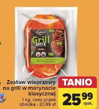 Carrefour Mix grillowy w marynacie klasycznej Dubielak oferta