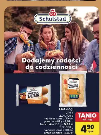 Carrefour Bułka hot dog francuski Schulstad oferta