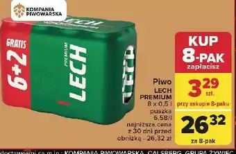 Piwo Lech Premium