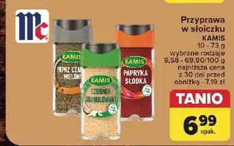 Carrefour Pieprz czarny mielony Kamis oferta