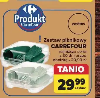 Carrefour Zestaw piknikowy Carrefour oferta