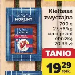 Carrefour Kiełbasa zwyczajna Morliny oferta