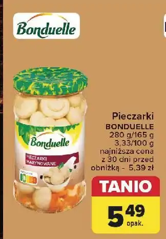 Carrefour Pieczarki marynowane Bonduelle oferta