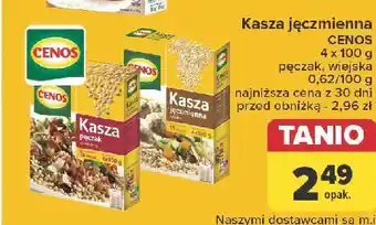 Carrefour Kasza jęczmienna wiejska Cenos oferta