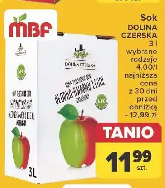 Carrefour Sok jabłkowy 100% ligol Dolina Czerska oferta