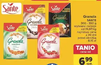 Carrefour Granola owocowa Sante oferta
