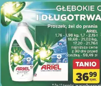 Carrefour Proszek do prania lenor fresh air Ariel oferta
