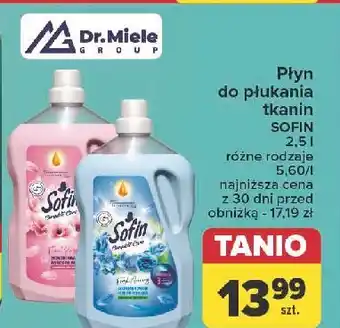 Carrefour Płyn do płukania pink passion Sofin Complete Care oferta