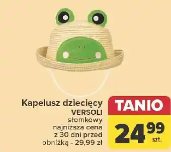 Carrefour Kapelusz dziecięcy oferta