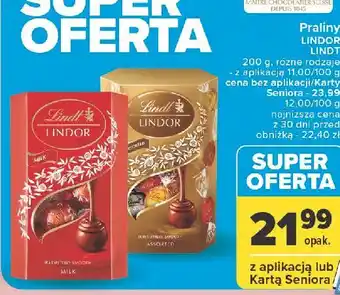 Carrefour Bombonierka assorted Lindt Lindor oferta