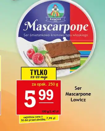 Gram Market Mascarpone Łowicz oferta