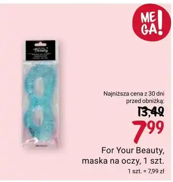 Rossmann Maska For Your Beauty oferta