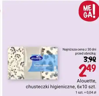 Rossmann Chusteczki higieniczne Alouette oferta