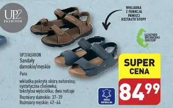 ALDI UP2FASHION Sandały damskie/męskie oferta