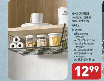 ALDI HOME CREATION Półka/Suszarka/ Kosz kuchenny oferta