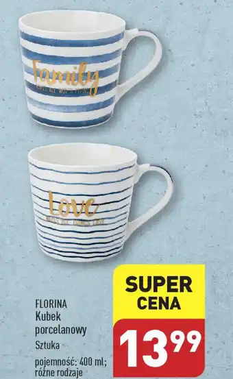 FLORINA Kubek porcelanowy 400 ml