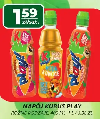 Top Market NAPÓJ KUBUŚ PLAY 400 ML oferta