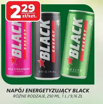 Top Market NAPÓJ ENERGETYZUJĄCY BLACK 250 ML oferta