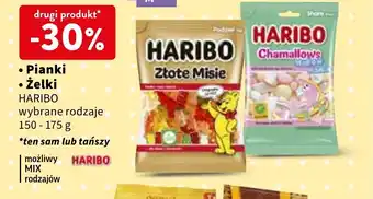 Intermarche Pianki / Żelki HARIBO 150 - 175 g oferta