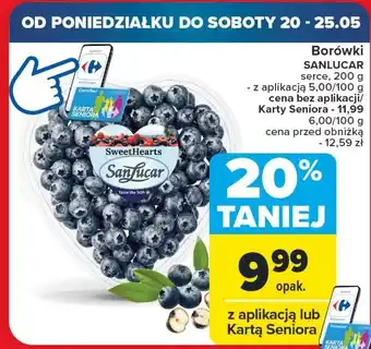 Carrefour Borówki Sanlucar oferta