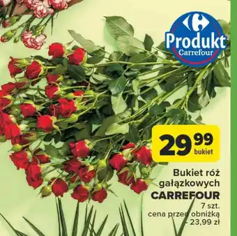 Carrefour Bukiet róż Carrefour oferta